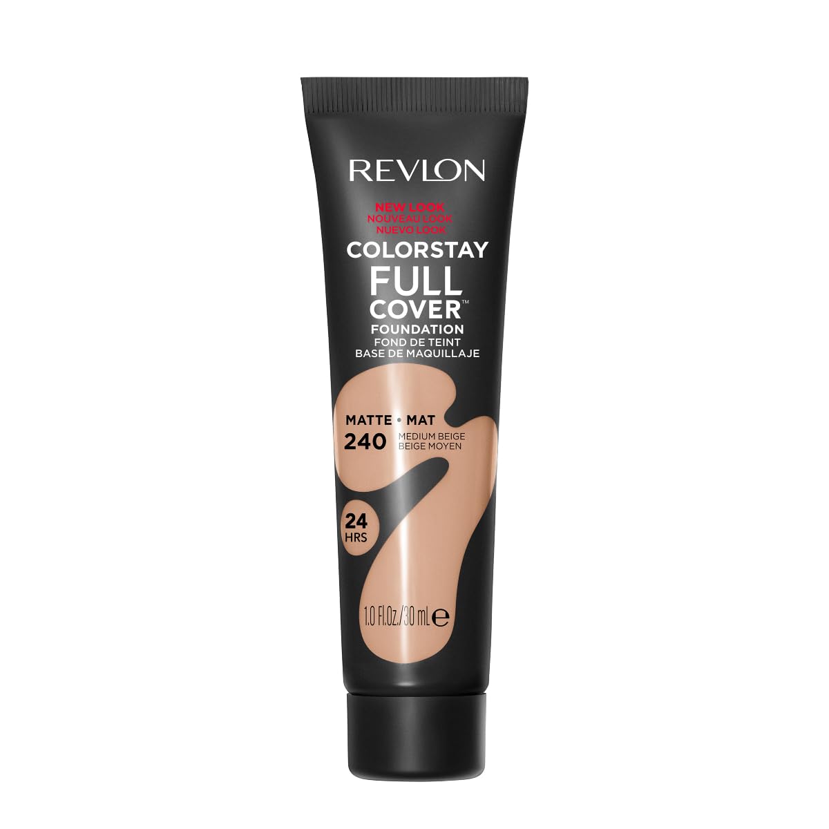 Revlon ColorStay Full Cover Longwear Matte Foundation, Heat & Sweat Resistant Lightweight Face Makeup, Buff (150), 30ml Halalzen