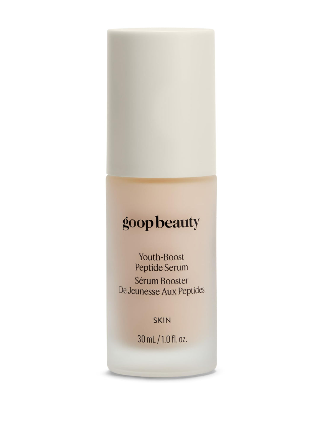goop Beauty Peptide Serum | Reduces Fine Lines & Wrinkles | Peptides, Ceramides, & Niacinamide | Anti Aging Serum to Improve Firmness & Elasticity | Paraben Free | 1 fl oz Halalzen