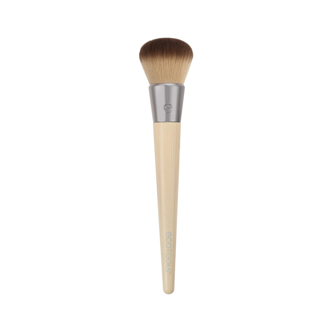 EcoTools Classic Foundation Face Brush, For Liquid, & Cream Foundation, Flat Foundation Brush For Natural Makeup, Buildable Coverage, Synthetic Bristles, Vegan & Cruelty- Free Halalzen