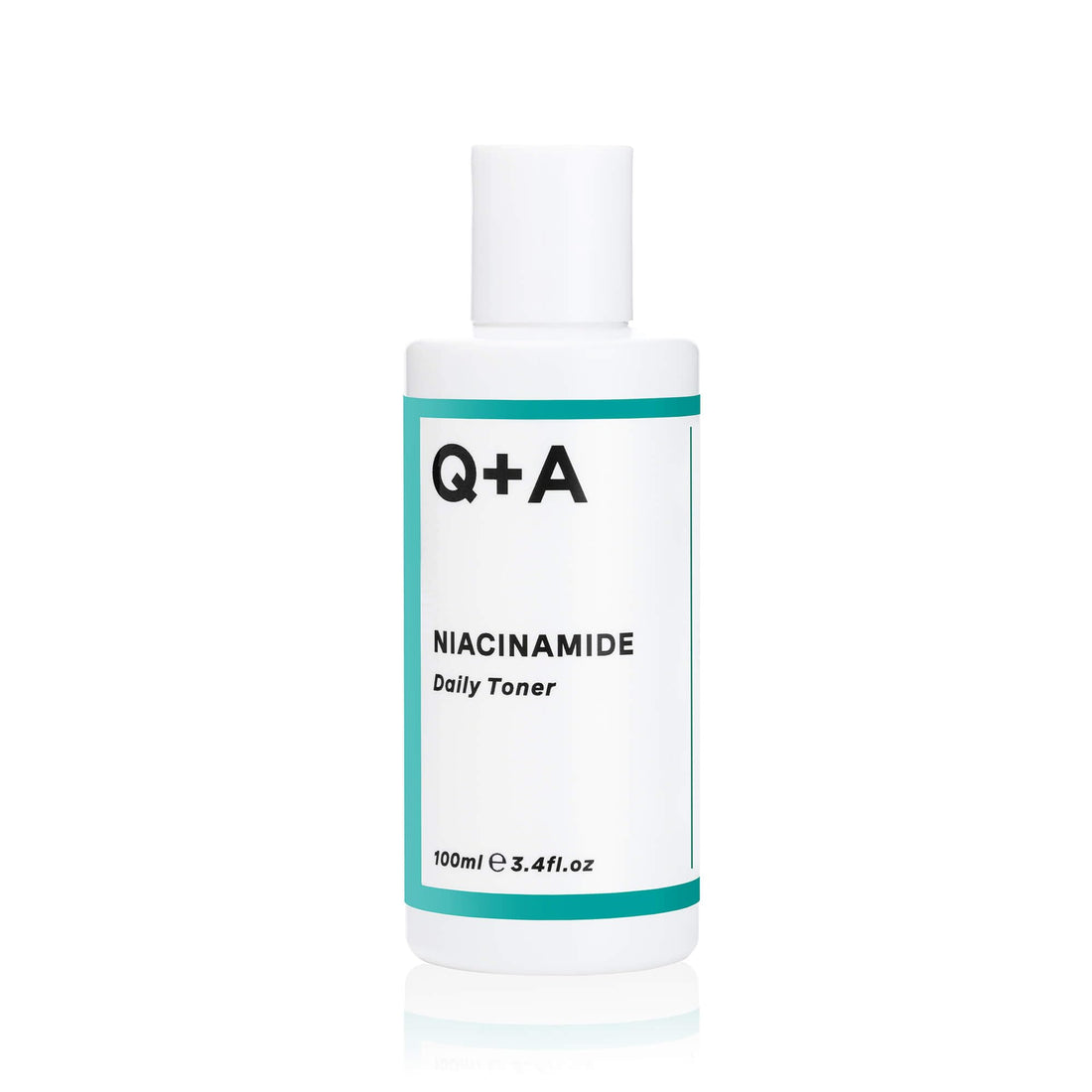 Q+A Niacinamide Daily Toner for Face (100ml), Pore Refining and Hydrating Face Toner with Hyaluronic Acid and Aloe Vera, Fragrance Free Skincare, Helps Calm Redness and Blemishes