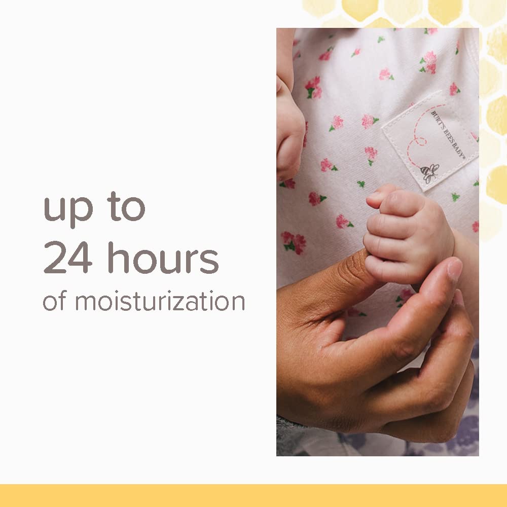 Burt's Bees Baby Lotion, Nourishing Baby Moisturiser, Ultra-Gentle For Delicate Skin & Daily Care, 170 g Halalzen
