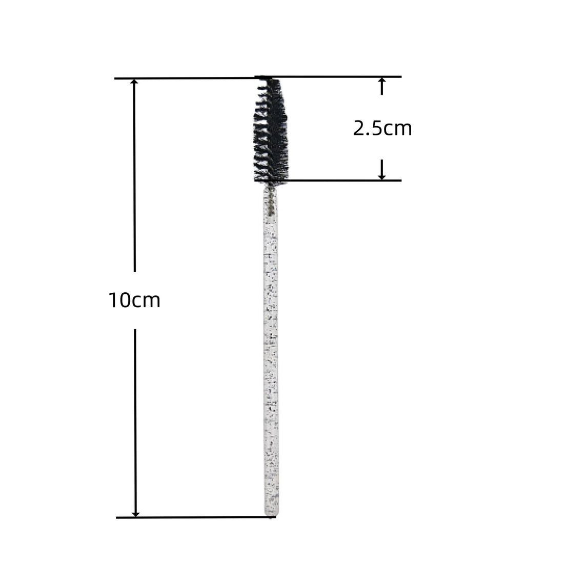 ZHIYE 50 pcs Eyelash Mascara Brushes, Wands Applicator Eyebrow Brush Makeup Kit, Eyebrow Castor Oil Brush Makeup Tool Halalzen