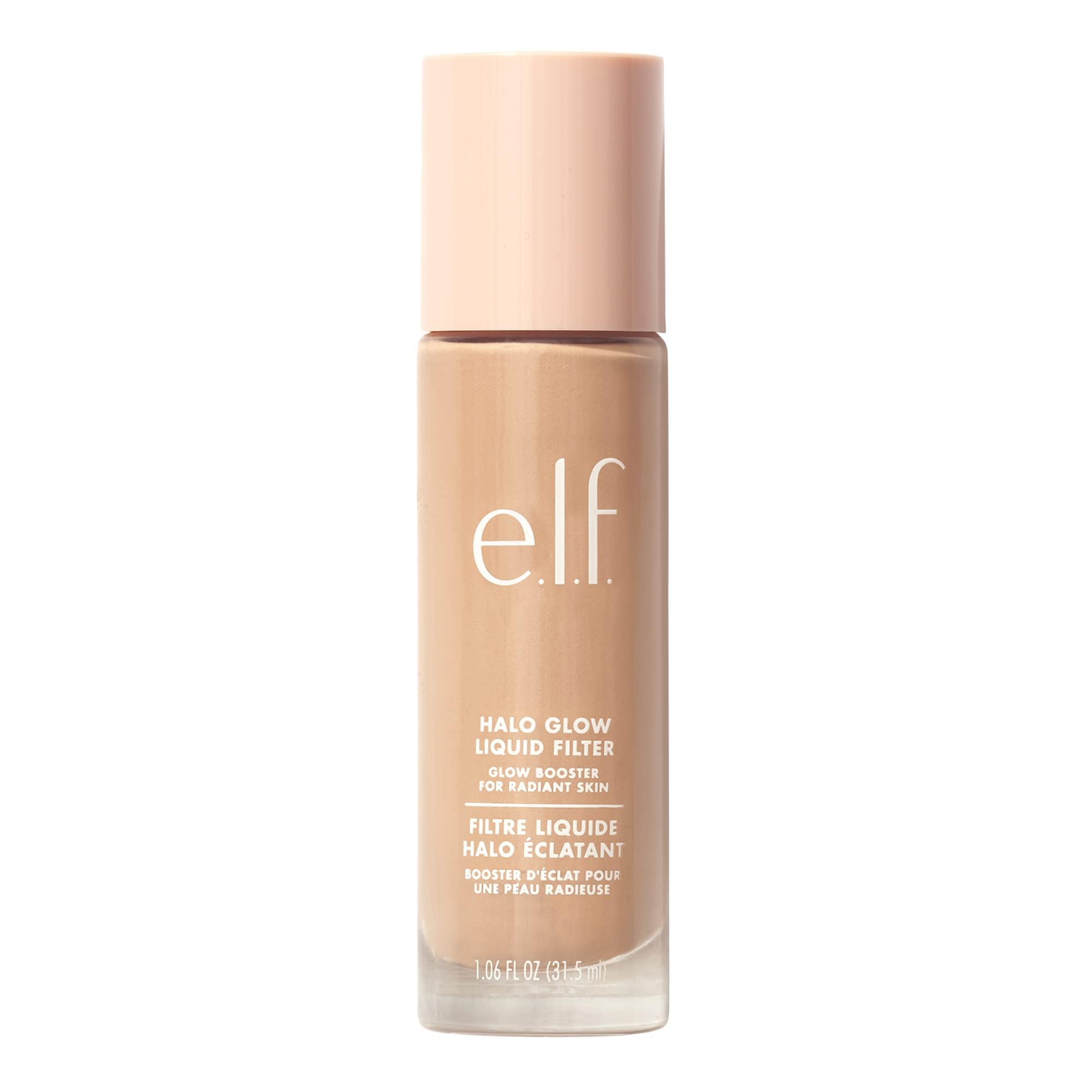 e.l.f. Halo Glow Liquid Filter, Complexion Booster For A Glowing, Soft-Focus Look, Infused With Hyaluronic Acid, Vegan & Cruelty-Free, 4 Medium Halalzen
