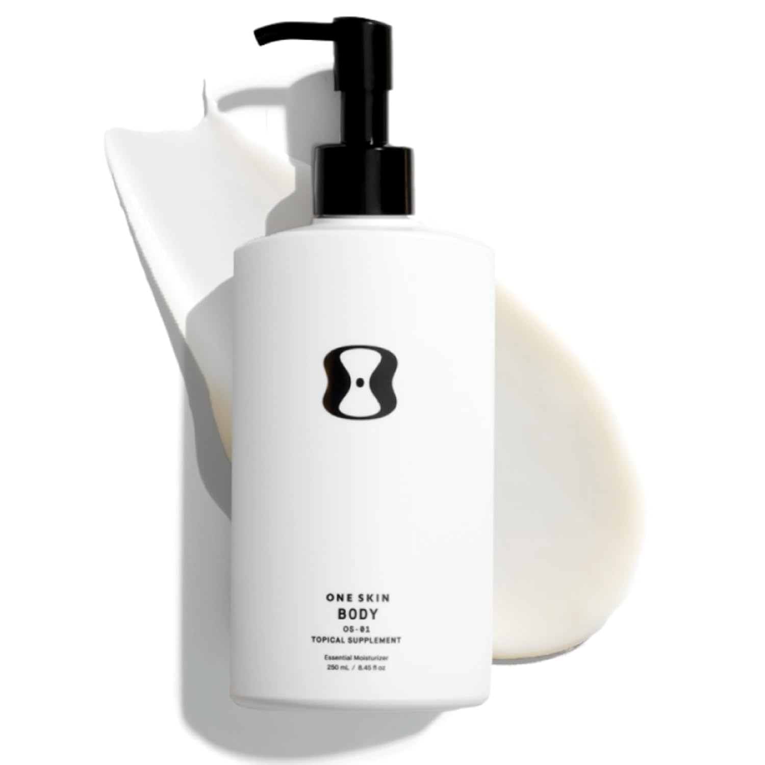 OneSkin BODY OS-01 Supplément topique peptidique et hydratant anti-âge pour la longévité de la peau | Convient aux peaux sensibles, sans parfum, 250 mL / 8.45 oz