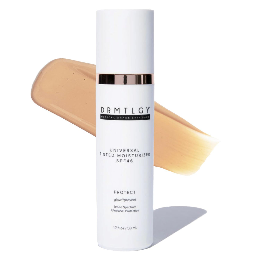 DRMTLGY Universal Tinted Moisturizer SPF 46 – Hydrating Dewy Tinted Sunscreen for Face with Zinc Oxide & Octinoxate – Niacinamide & Hyaluronic Acid – Broad Spectrum Lightweight Daily SPF, 1.7 oz Halalzen