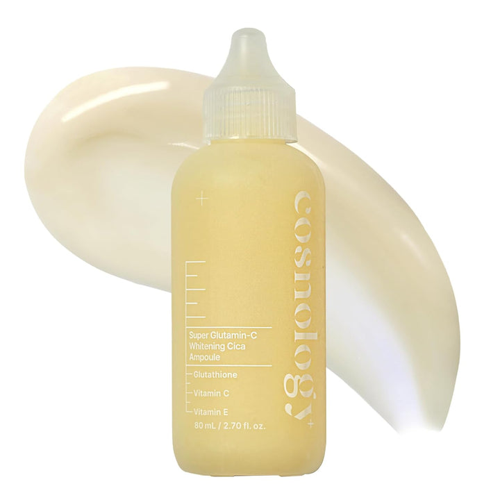 COSNOLOGY K-Beauty Ampoule: Niacinamide + Vitamin C, E & Glutathione for Dark Spots & Even Skin Tone | Hydrating & Anti-Aging, 2.7fl.oz(80ml) Halalzen