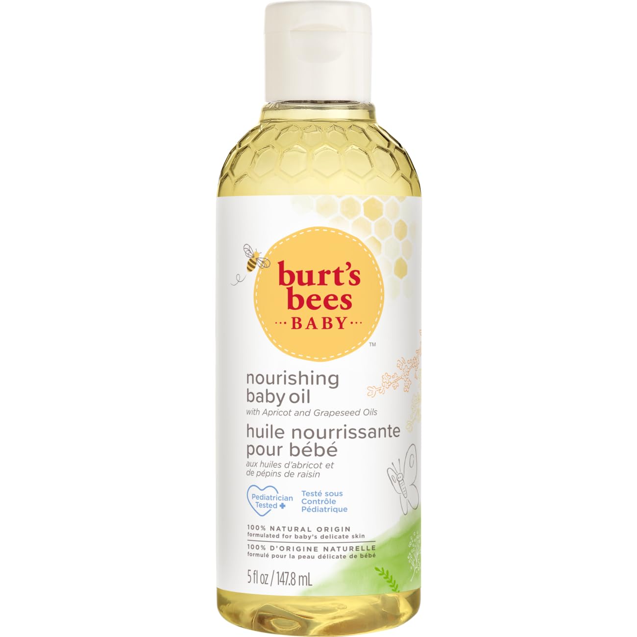 BURTS BEES BABY Nourishing Baby Oil, 5 FZ Halalzen