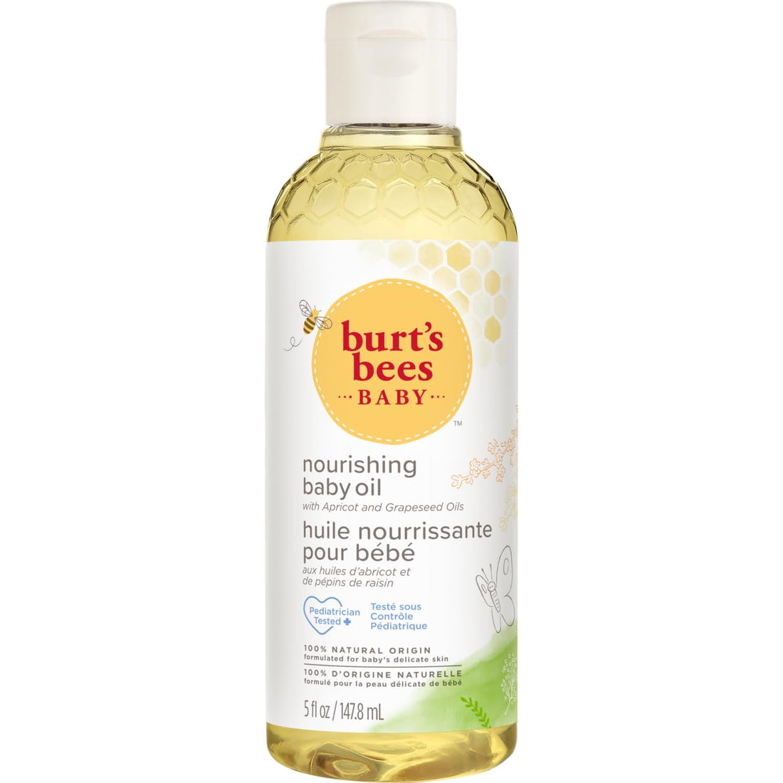 BURTS BEES BABY Nourishing Baby Oil, 5 FZ Halalzen