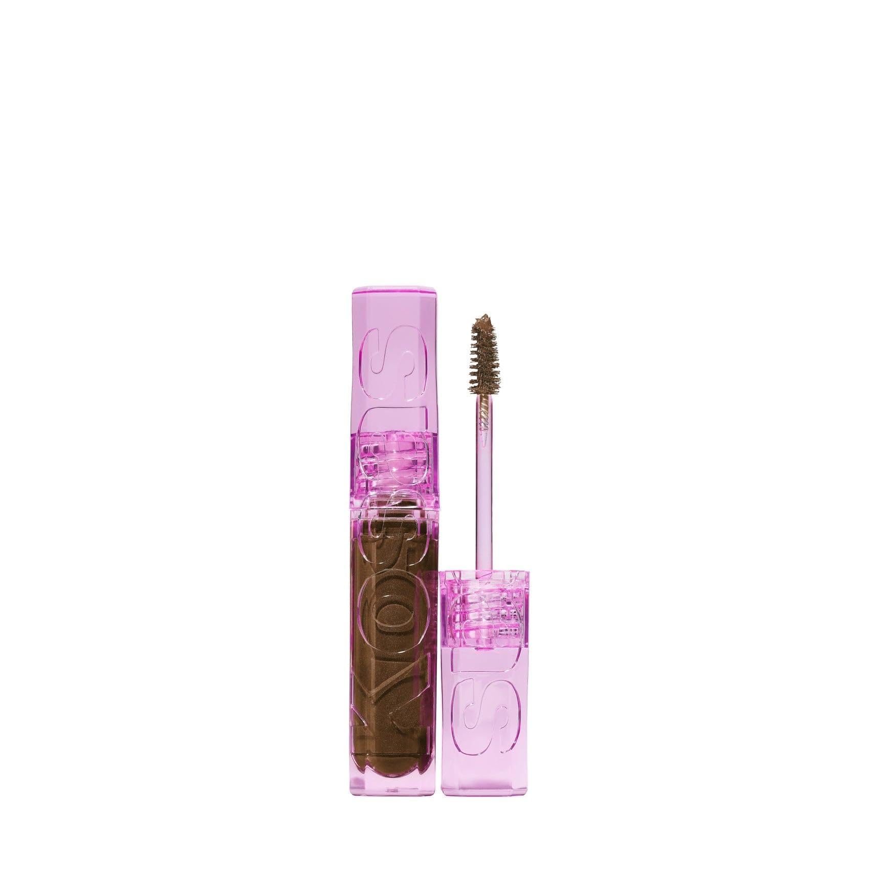 Kosas Air Brow Tinted Eyebrow Gel – Volumizing Brow Gel with Flexible Long-Lasting Hold, Soft Brown