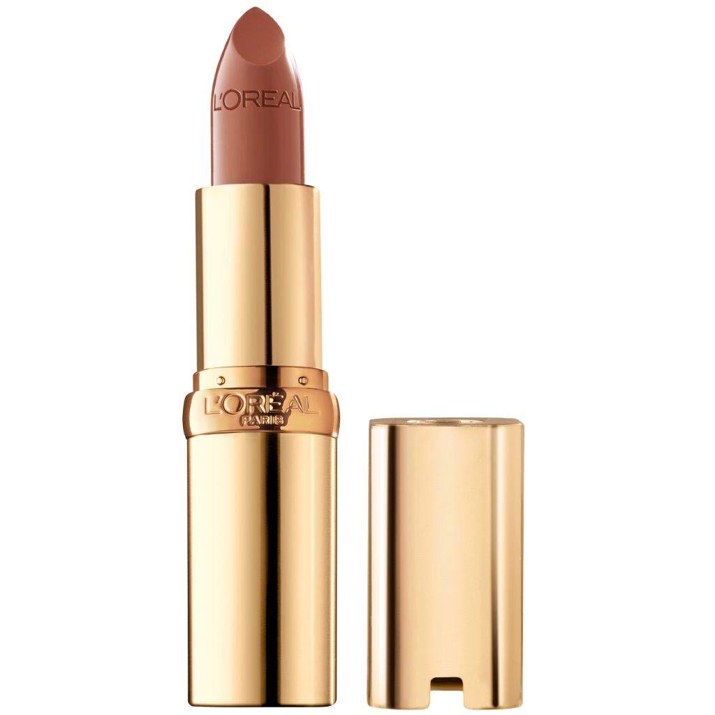 L'Oreal Paris Colour Riche Original Creamy, Hydrating Satin Lipstick with Argan Oil and Vitamin E, Fairest Nude, 1 Count