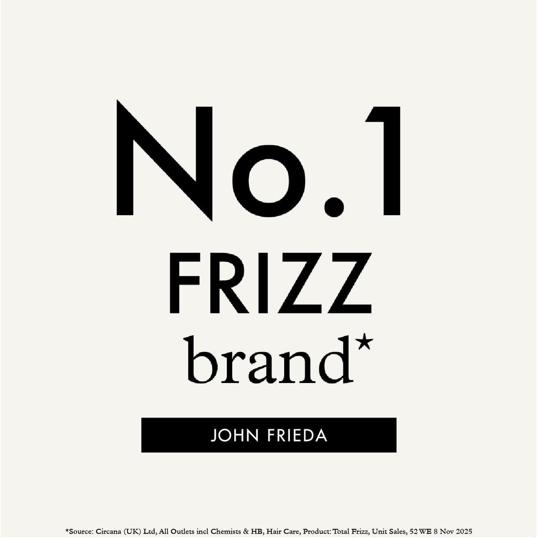 John Frieda Frizz Ease The Controller Extra Strength Serum 50ml. Anti Frizz Serum for Smoothing Hair, Flyaway Control and Sleek Finish