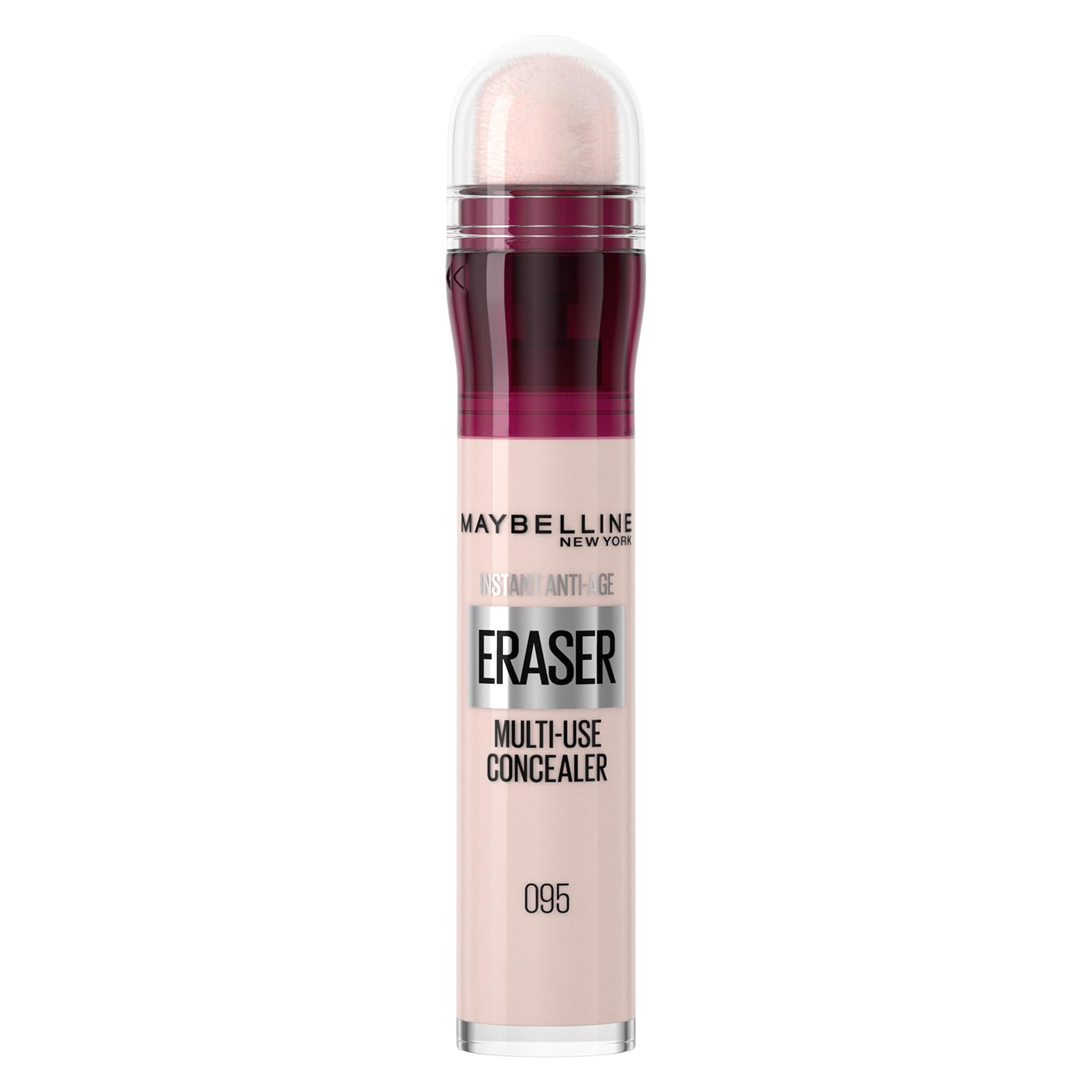 Maybelline Instant Anti-Age Eraser Eye Concealer for Face, Dark Circles, Blemish & Fine Lines Concealer, Full Coverage, Dermatologist Tested, Suitable for Sensitive Skin, Shade: 00 Ivory Halalzen