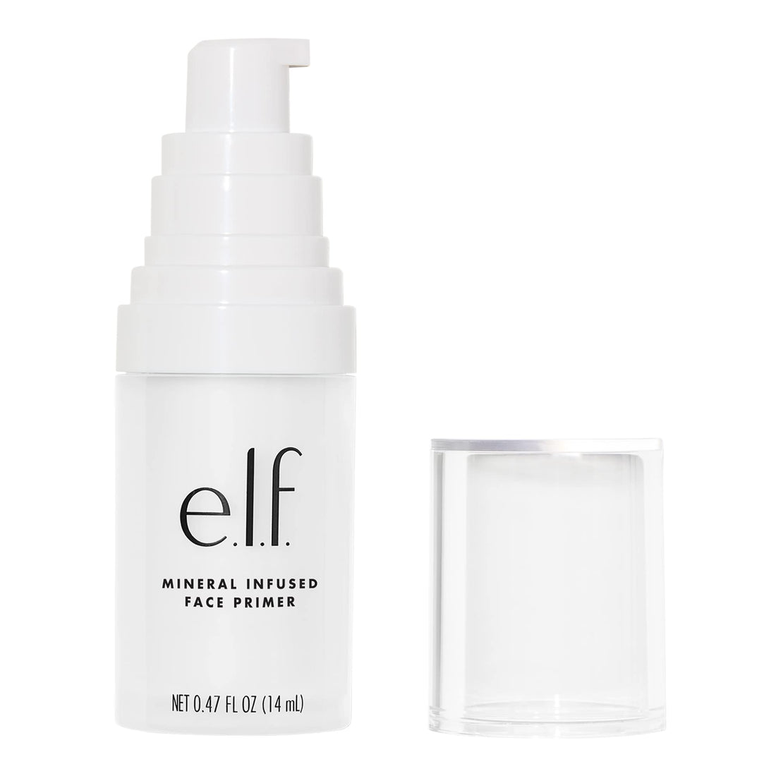 e.l.f., Hydrating Face Primer, Lightweight, Long Lasting, Creamy, Hydrates, Smooths, Fills in Pores and Fine Lines, Natural Matte Finish, Infused with Vitamin E, 0.47 Oz Halalzen