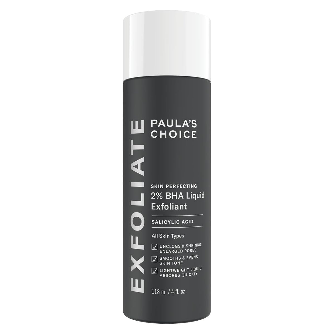 Paula's Choice SKIN PERFECTING 2% BHA Liquid Exfoliant - Face Exfoliating Peel Fights Blackheads & Enlarged Pores - for a Healthy Glow - with Salicylic Acid - Combination & Oily Skin - 30 ml