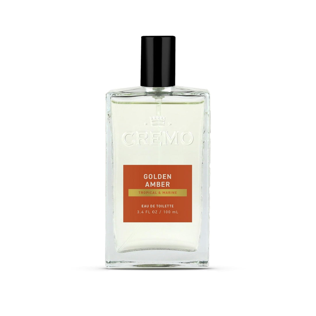 Cremo Cologne Homme - Eau de Cologne en Spray Épices et Vanille Noire pour Homme, Une Explosion d'Épices Vibrantes, de Bois Foncés et de Vanille Noire, Parfums Homme Signature Multi-Couches, 100 ml