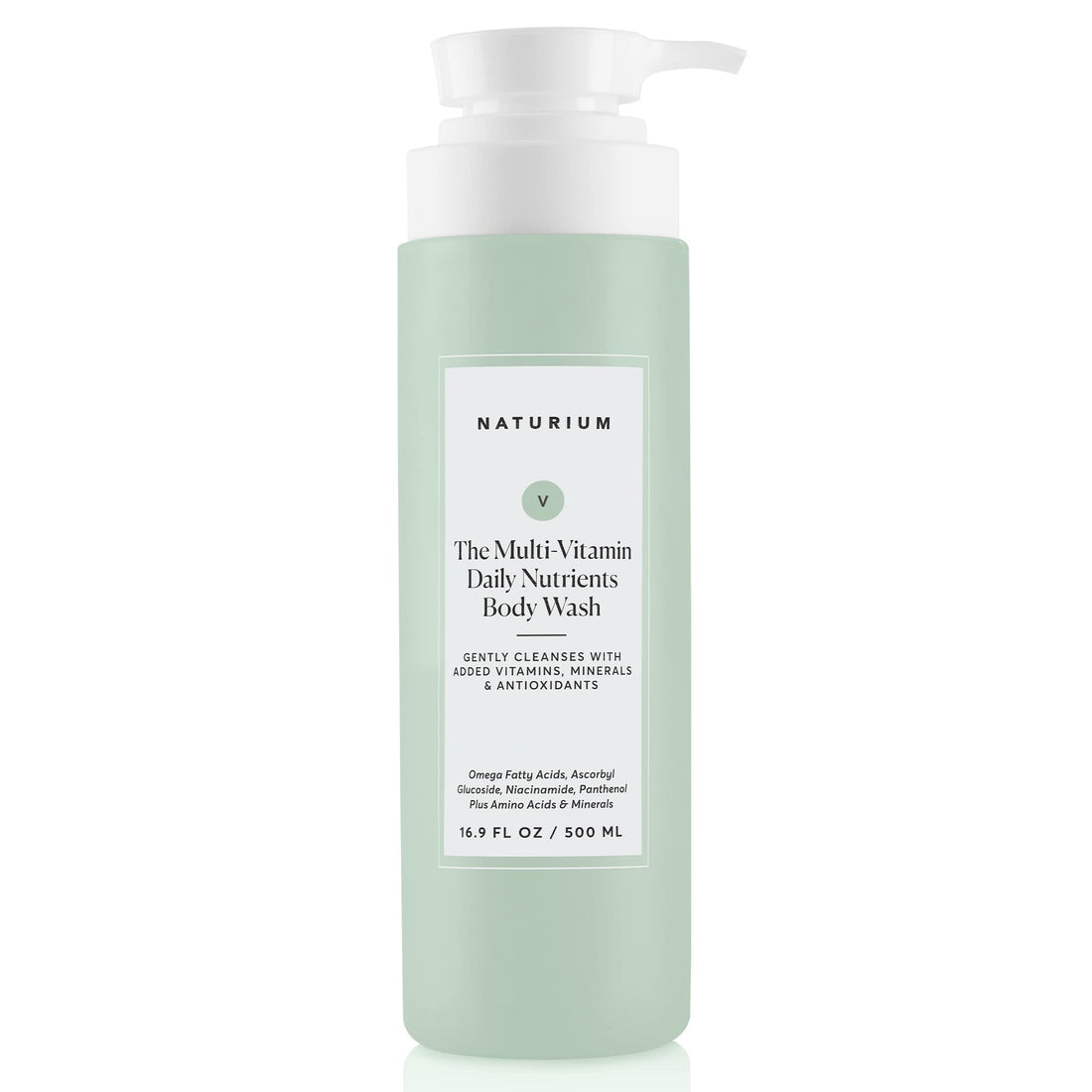 Naturium The Glow Getter Multi-Oil Hydrating Body Wash, Gentle Cleanser, 16.9 oz