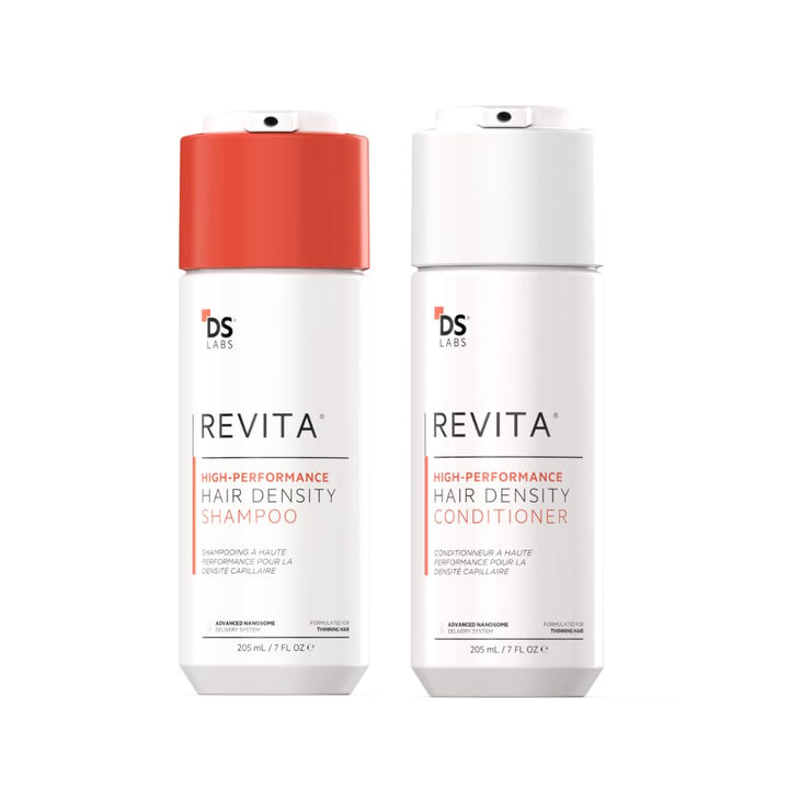 Revita Shampoo and Conditioner for Thinning Hair by DS Laboratories - Volumizing and Thickening for Men and Women, Supports Hair Growth, Hair Strengthening, Sulfate Free, DHT Blocker (925ml)