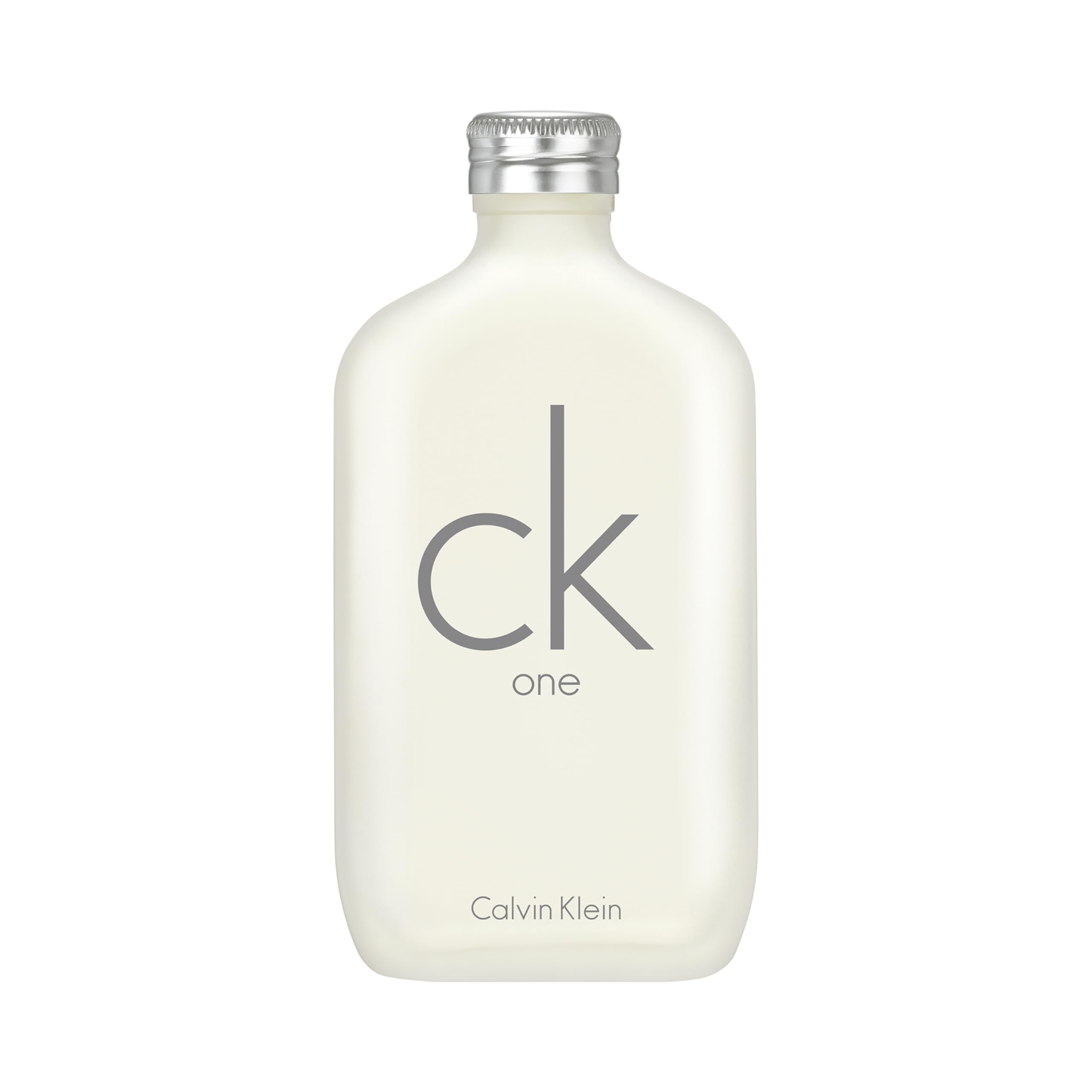 Calvin Klein CK One Eau de Toilette – Parfum unisexe agrumes – Avec des notes de thé vert, bergamote, cardamome, violette et ambre – Parfums de luxe unisexes – Parfum longue durée