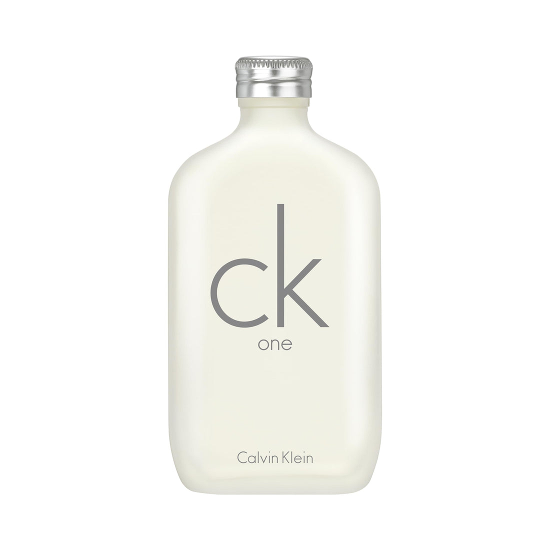 Calvin Klein CK One Eau de Toilette – Parfum unisexe agrumes – Avec des notes de thé vert, bergamote, cardamome, violette et ambre – Parfums de luxe unisexes – Parfum longue durée