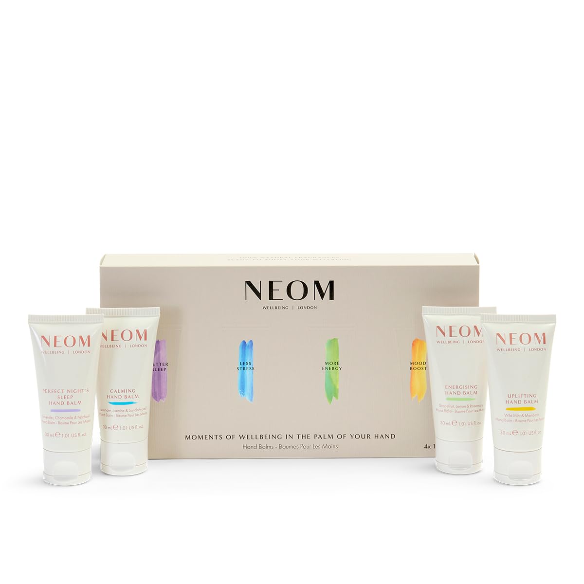 NEOM Essential Oil Blend Scent Discovery Set, 6 x 3ml Mini Size I Our Bestselling Blends I Compatible with Neom Wellbeing Pod or Wellbeing Pod Luxe I 100% Natural