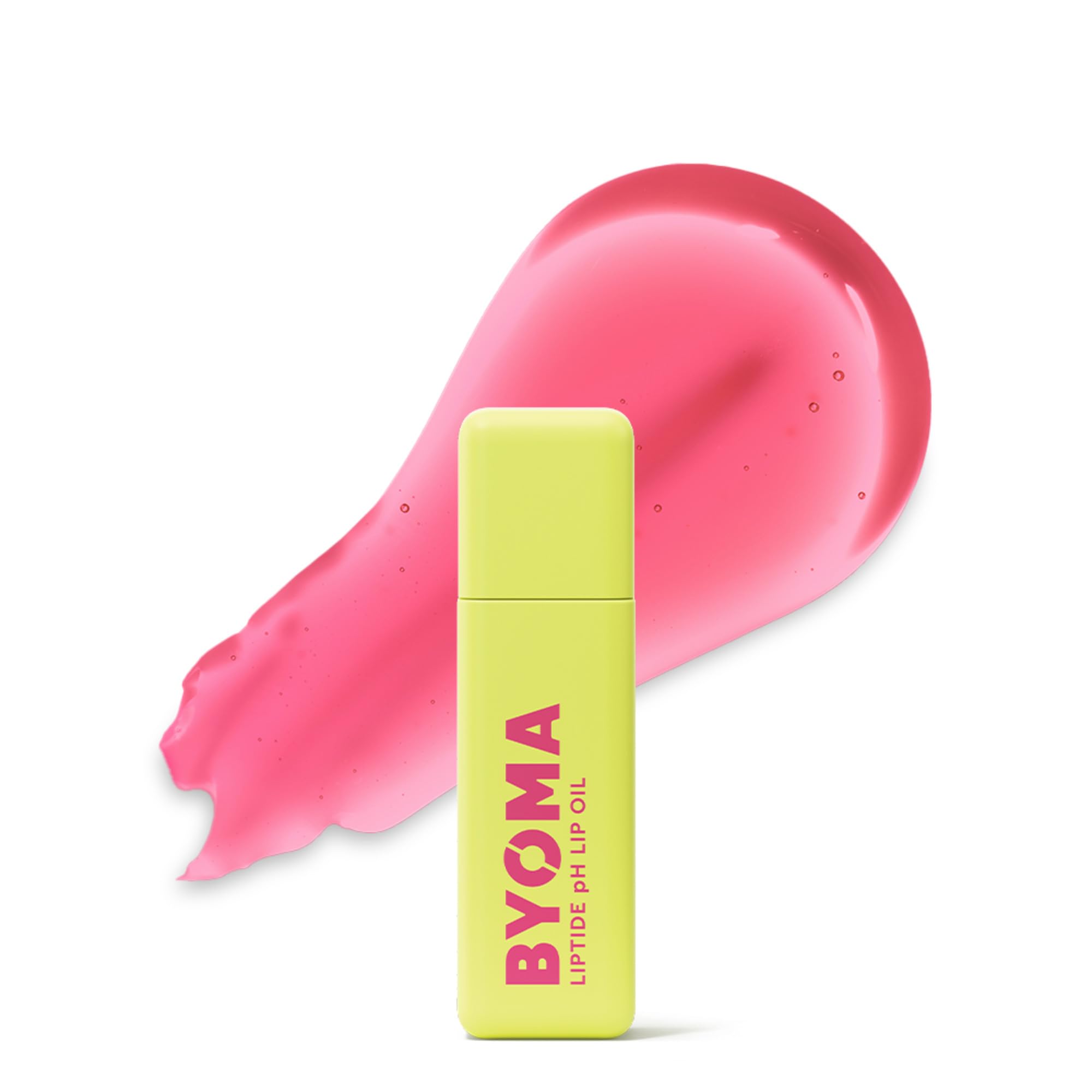 BYOMA Galactic Liptide Lip Oil (5ml) Hydrating, Plumping & Non-Sticky Gloss | Avocado Oil Formula for Soft, Fuller-Looking Lips + Exclusive Liptide Keychain | Holiday Essentials