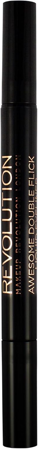 Revolution Beauty London, Thick and Thin Dual Liquid Eyeliner, 1ml Halalzen