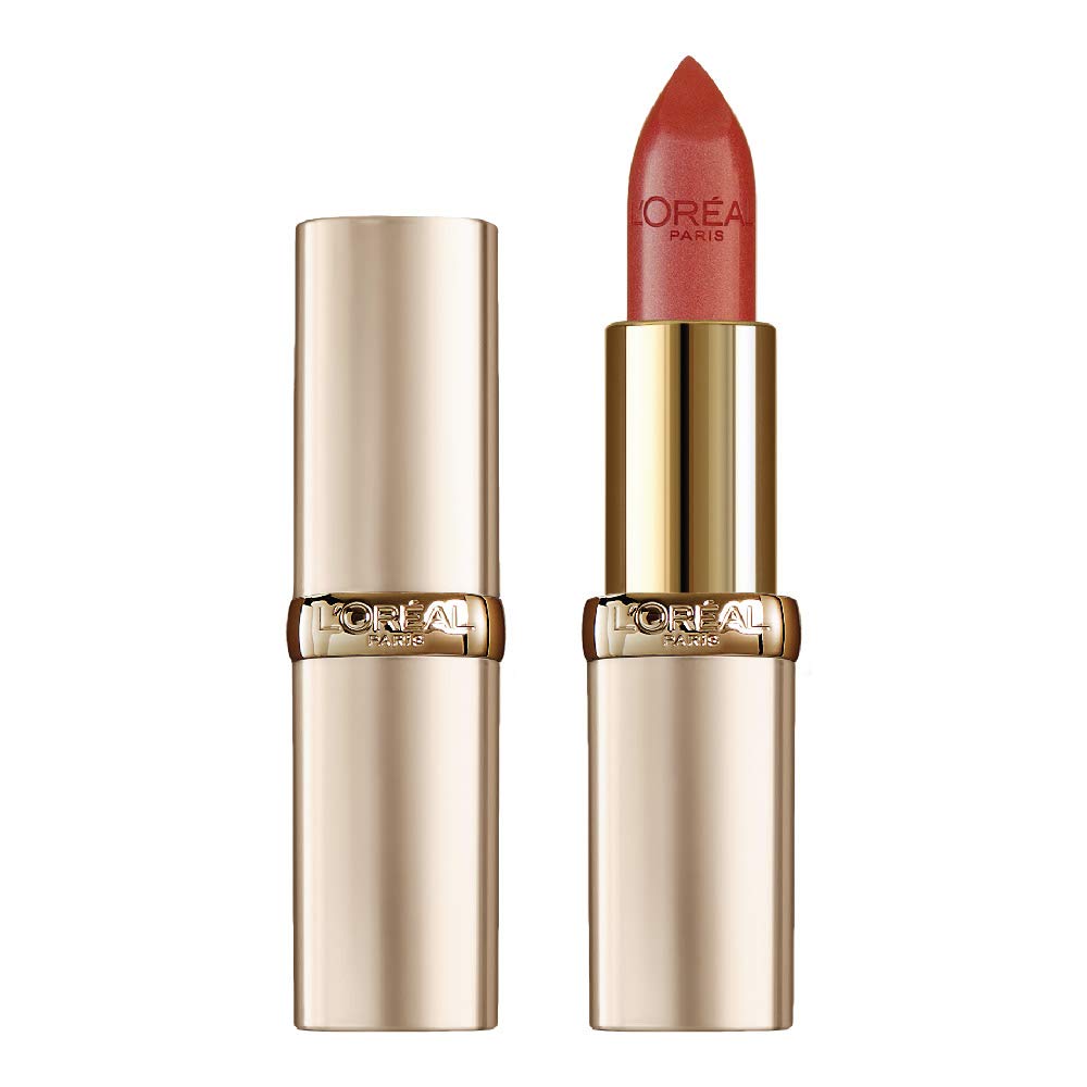 L'Oréal Paris Color Riche Satin Smooth Lipstick, Moisturising Pure Pigment Lip Colour, With Omega 3 & Vitamin E, Ultra Creamy Formula, Shade: 107 Seine Sunset Halalzen