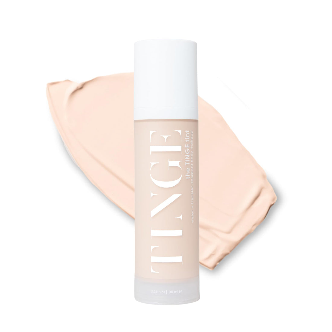 Tinge Body Makeup, wasser- und wischfest, mittlere Deckkraft, hält bis zu 48 Stunden, für alle Hauttypen, parfümfrei, vegan, hergestellt in den USA, 100 ml – Fair Warm
