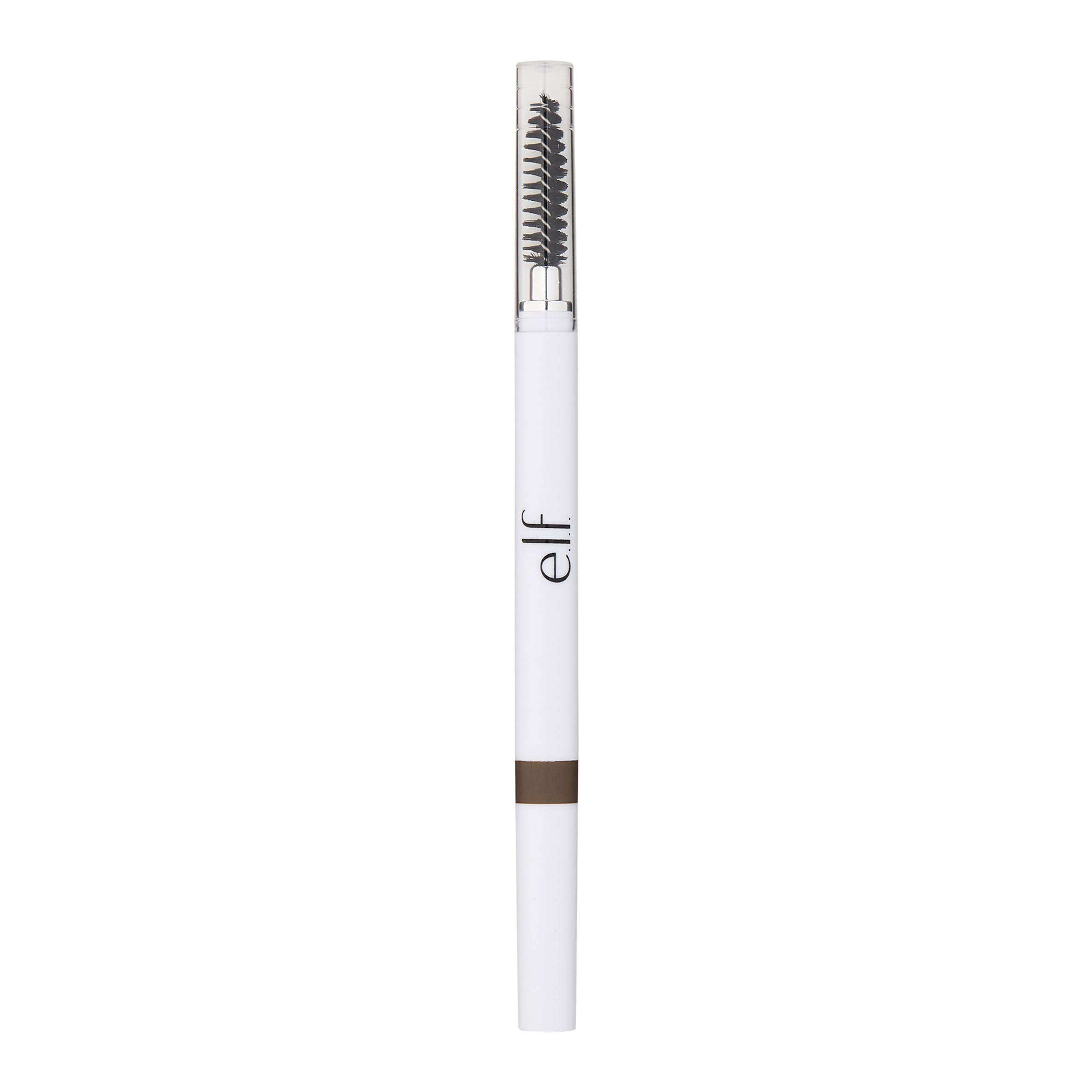 e.l.f. Instant Lift Brow Pencil, Dual-Sided, Precise, Fine Tip, Shapes, Defines, Fills Brows, Contours, Combs, Tames, Natural Brown, 0.18 g (Pack of 1)