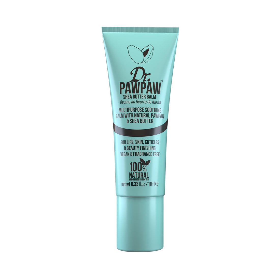 Dr.PAWPAW Overnight Lip Mask 10ml, Natural Hydrating Lip Treatment with Pawpaw Aloe Vera Olive Oil and Peptides, Vegan Balm to Smooth and Plump Lips Overnight Halalzen