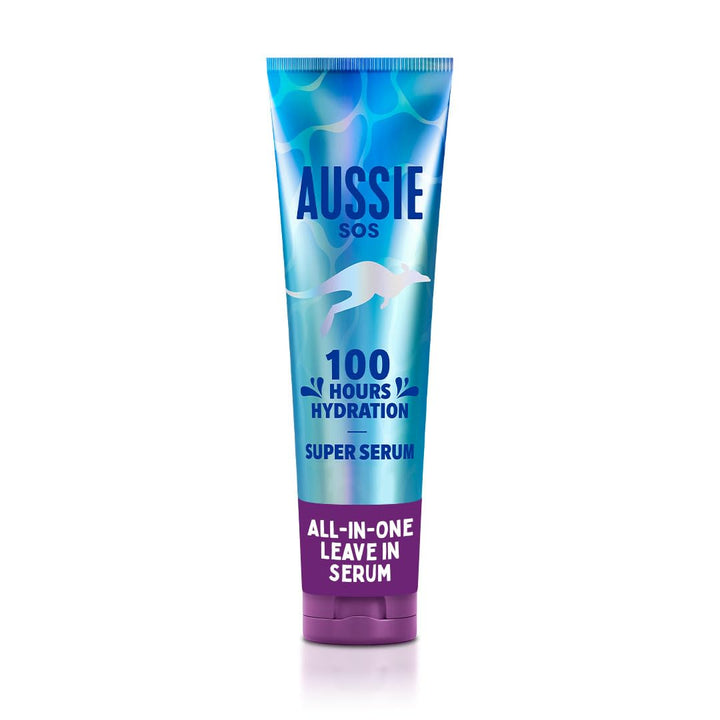 Aussie Oh My Gloss Moisture-Mazing Leave-In Treatment Lightweight Serum 160ml, Moisture & Shine Booster for Dull Hair. With Jojoba, Safflower & Australian Macadamia Nut Oils. Vegan & Cruelty-Free Halalzen