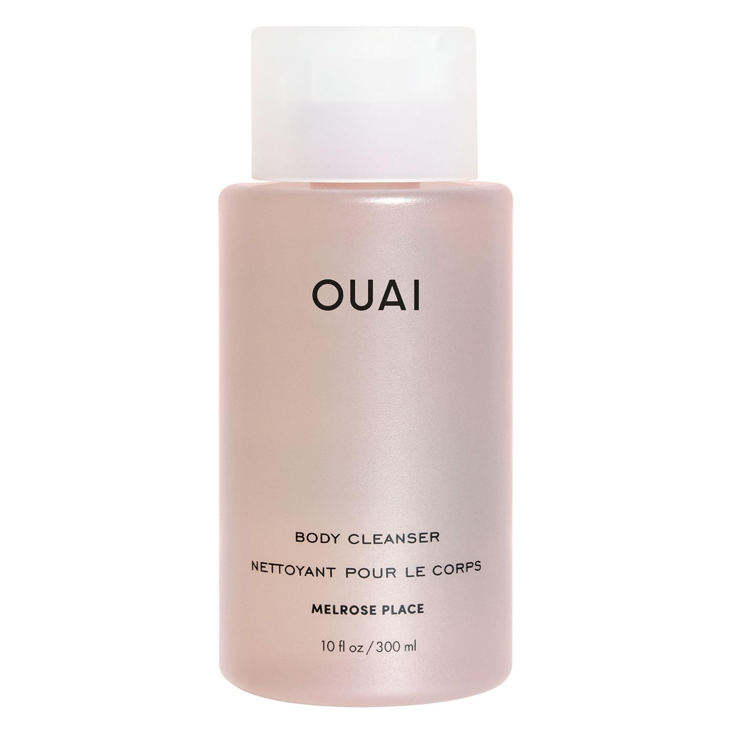 OUAI Body Cleanser, St. Barts - Foaming Body Wash with Jojoba Oil and Rosehip Oil to Hydrate, Nurture, Balance and Soften Skin - Paraben, Phthalate and Sulfate Free Skin Care Products (10 Fl Oz)