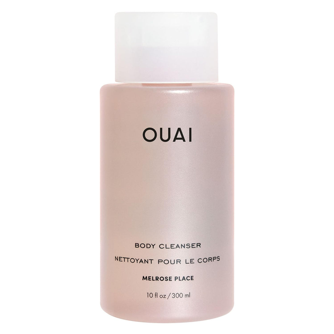 OUAI Body Cleanser, St. Barts - Foaming Body Wash with Jojoba Oil and Rosehip Oil to Hydrate, Nurture, Balance and Soften Skin - Paraben, Phthalate and Sulfate Free Skin Care Products (10 Fl Oz)