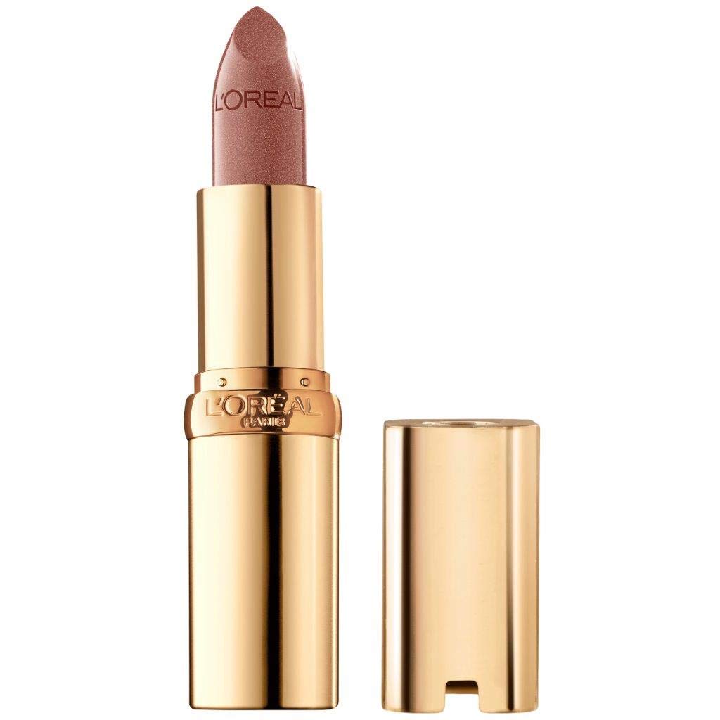 L'Oreal Paris Colour Riche Original Creamy, Hydrating Satin Lipstick with Argan Oil and Vitamin E, Fairest Nude, 1 Count