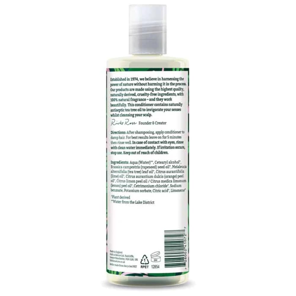 Faith In Nature Organic Aloe Vera Conditioner, Soothing for Normal Hair & Scalp, Vegan & Cruelty Free, No SLS, Silicones or Parabens, 400ml