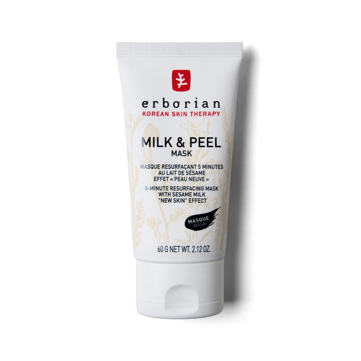 Erborian Milk & Peel Mask, Gentle Hydrogel‑Effect Exfoliates, Smooths & Refines for Refreshed, Renewed Mirror‑Skin, Korean Skincare, All Skin Types Halalzen