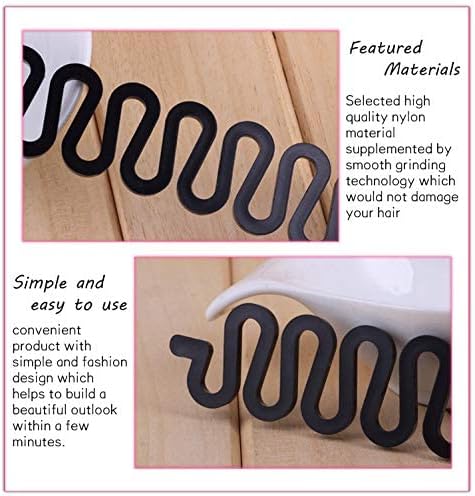 60 Pcs Hair Styling Set, Design Tools Accessories DIY Modelling Kit Hairdresser Set Magic Simple Fast Spiral Braid (BBB) Halalzen