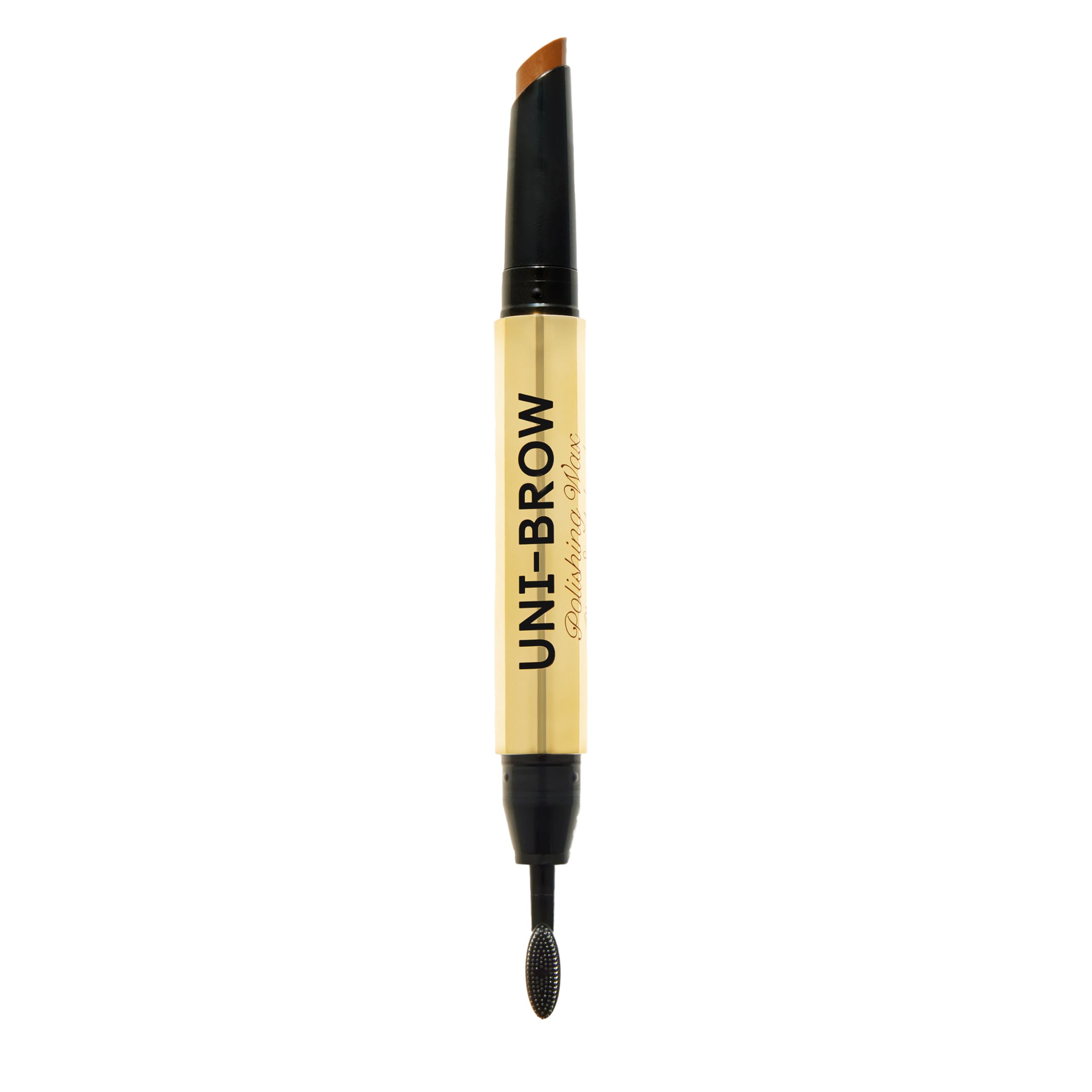 Winky Lux Uni-Brow Eyebrow Pencil, Dual-Ended with Spoolie, Waterproof Brow Definer with Ultra-Fine Tip, Universal Shade for Natural Looking Brows (Brown, Blonde, Taupe)
