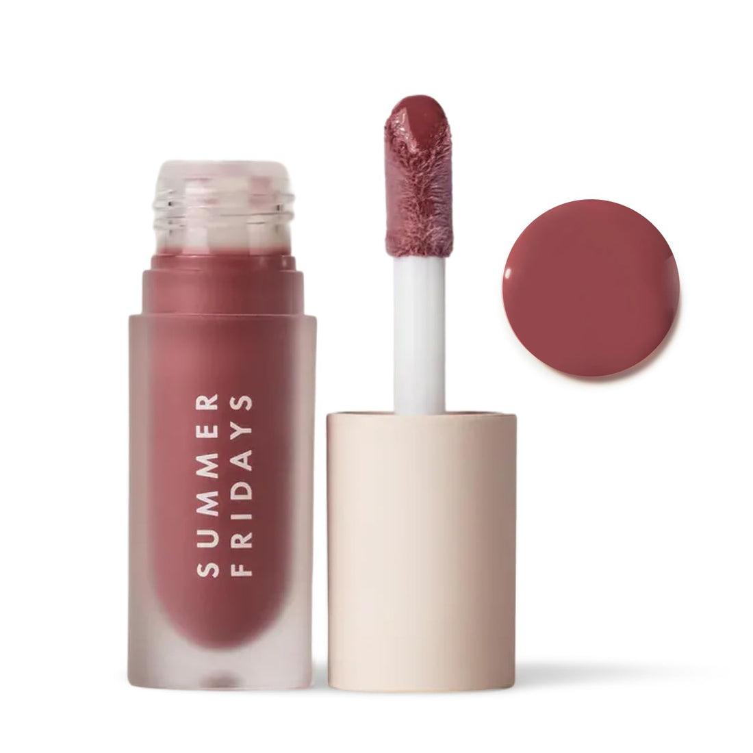 Summer Fridays Dream Lip Oil - Hydrating Tinted Lip Gloss Oil - Non-Sticky Formula with Skincare Benefits for Long-Lasting Softness + Shine - Effortless Beauty Gifts - Bare Sand (0.15 Oz)