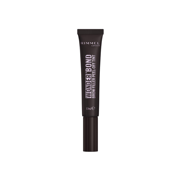 Rimmel Wonder’Bond Brow Filler Peel‑Off Tint, Medium Brown, Semi‑Permanent Brow Tint with Biotin for Fuller, Thicker Brows, Waterproof & Transfer‑Proof, 2‑in‑1 Tint & Brow Mask, Vegan, 7.7ml Halalzen