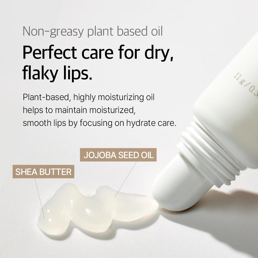 mixsoon Natural Bean Lip Mask Balm - Hydrated Lips, Softening, Fermented Bean and Shea Butter, Vegan Formula for Smooth Lip Balm 11g / 0.37 fl. oz. Korean Glass Skin Care Halalzen