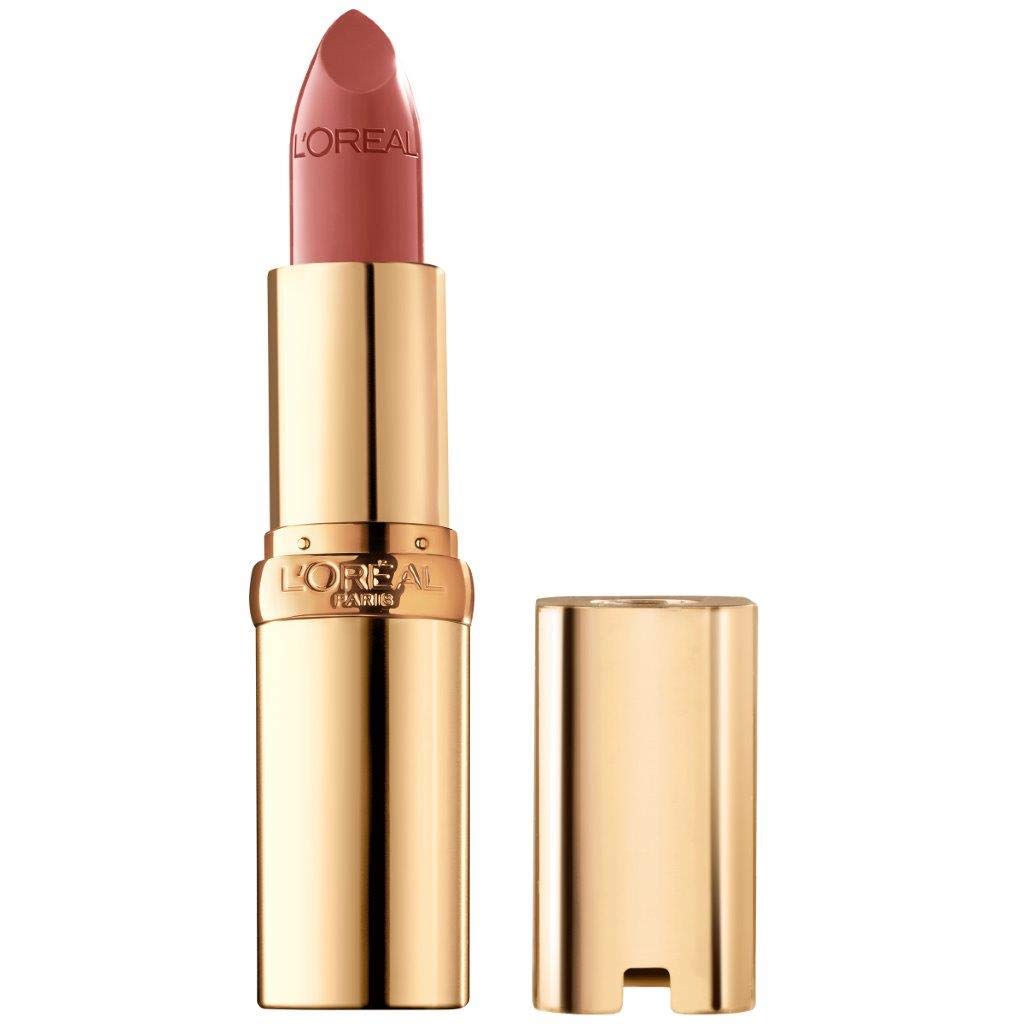 L'Oreal Paris Colour Riche Original Creamy, Hydrating Satin Lipstick with Argan Oil and Vitamin E, Fairest Nude, 1 Count