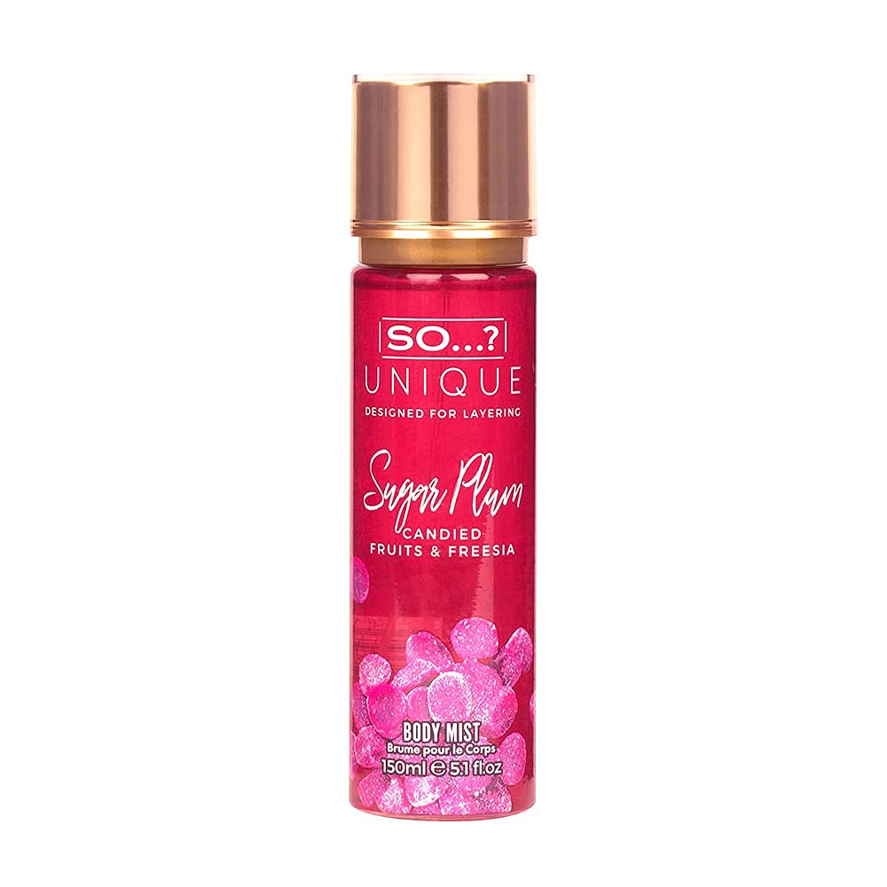 So…? Unique Womens White Blossom Body Mist Fragrance Spray 150ml Halalzen