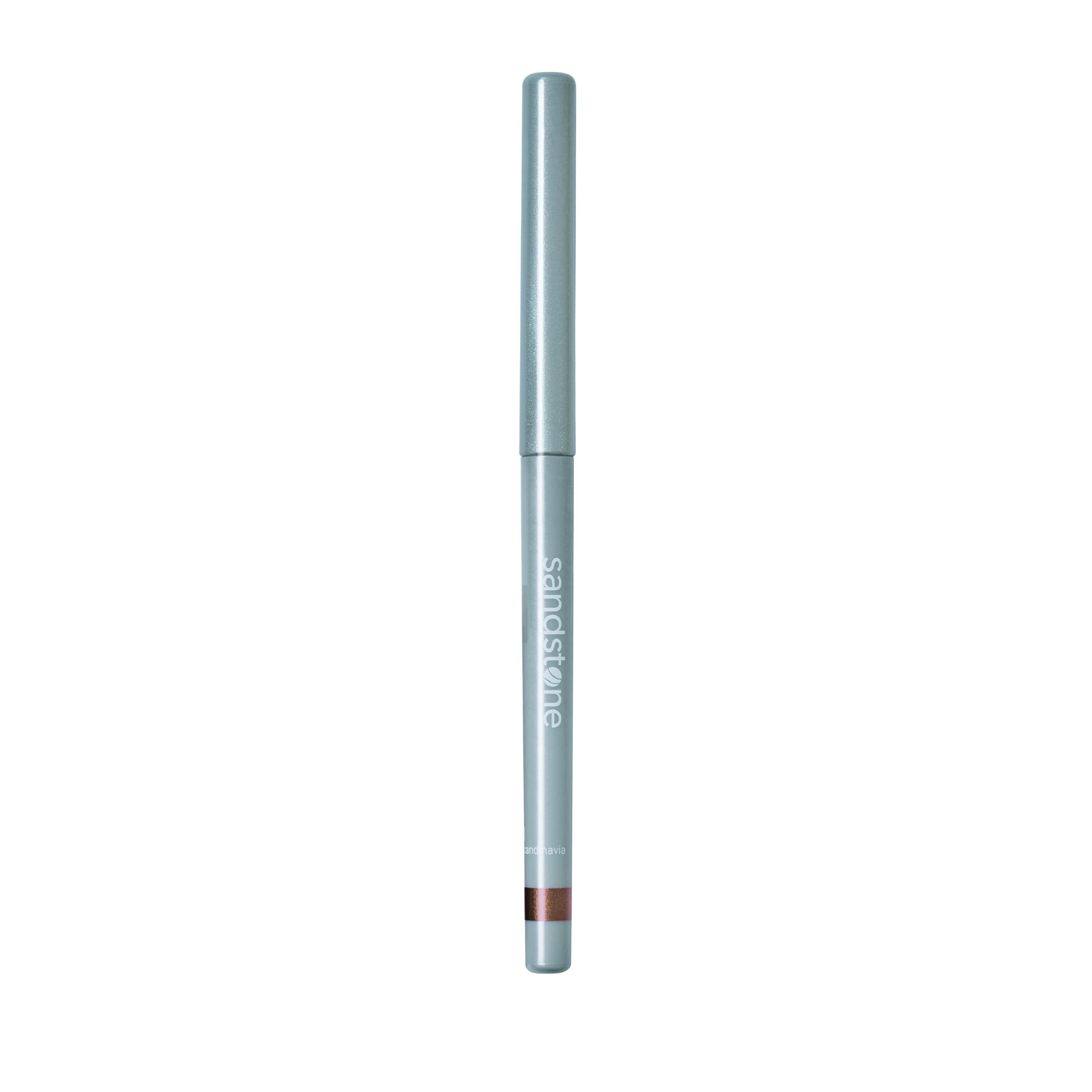 Sandstone Scandinavia Waterproof Eyeliner Pencil - Long-Lasting Gel Eye Liner for Sensitive Eyes - Hypoallergenic & Smudge-Proof - Fragrance-Free, Vegan & Allergy Tested (Black) Halalzen