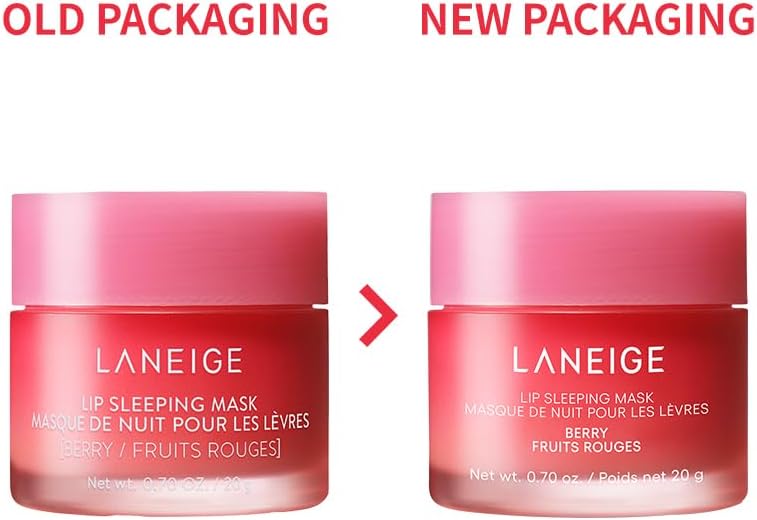 LANEIGE ORIGINAL | Lip sleep mask - Night mask | 20 grams | by BELLA | (RED FRUIT) Halalzen