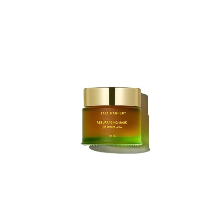 Tata Harper Resurfacing Mask, Instant Glow Face Mask, Gentle Exfoliating Face Mask, Enzyme Mask, Natural Skincare, 30ml Halalzen