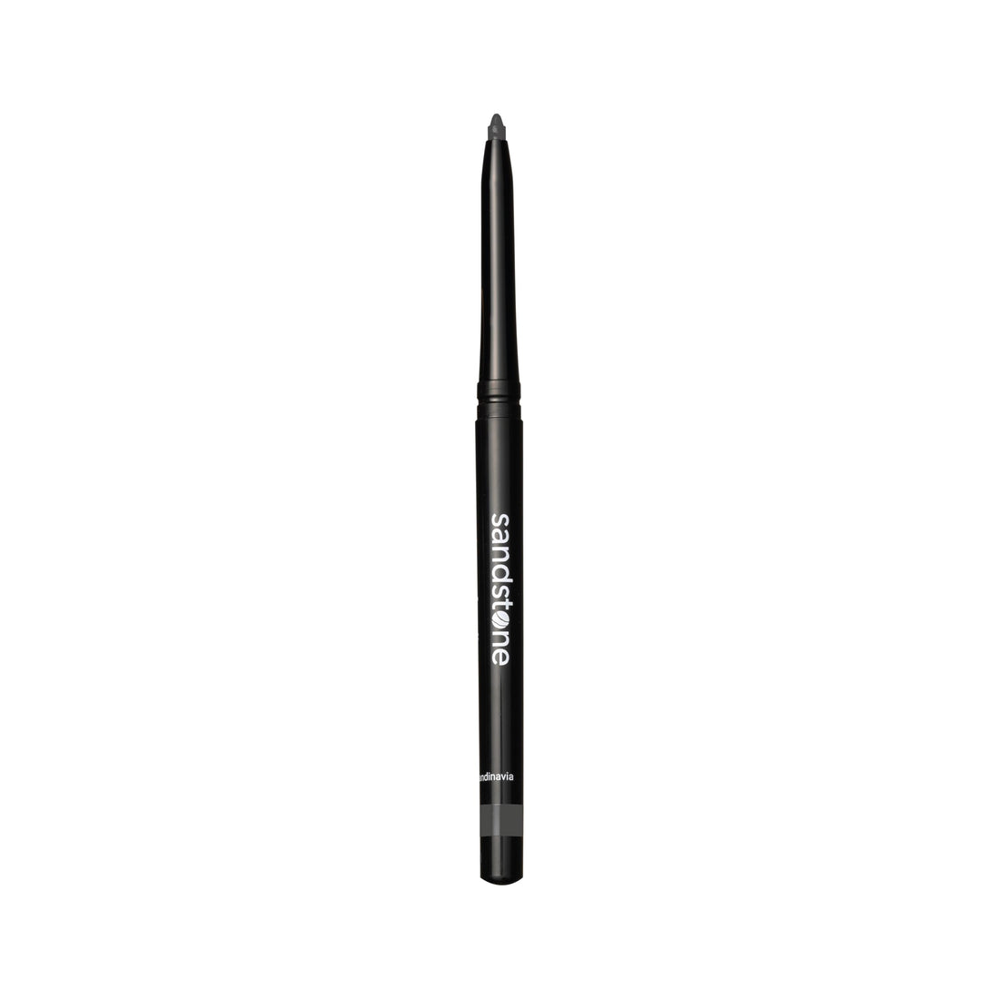 Sandstone Scandinavia Waterproof Eyeliner Pencil - Long-Lasting Gel Eye Liner for Sensitive Eyes - Hypoallergenic & Smudge-Proof - Fragrance-Free, Vegan & Allergy Tested (Black) Halalzen