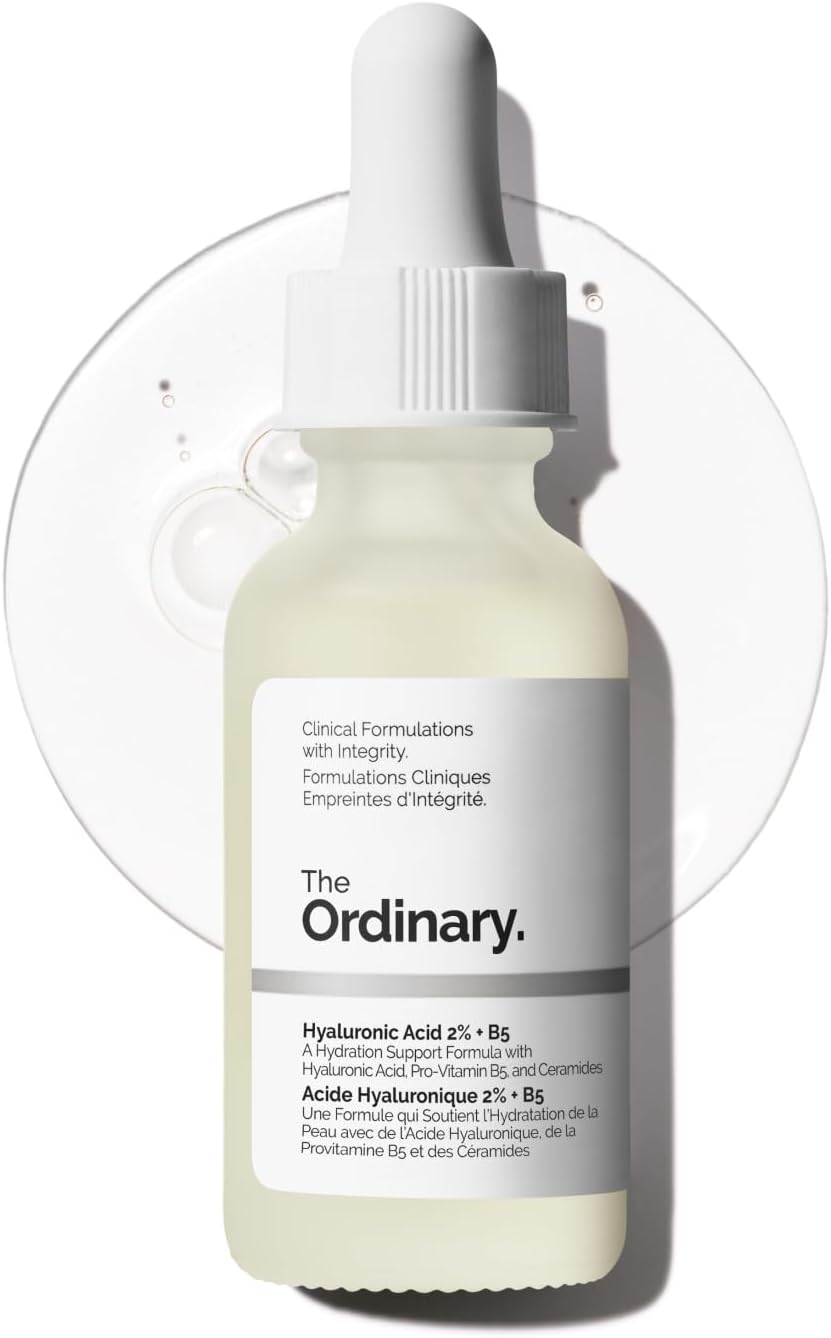 The Ordinary Hyaluronic Acid 2% + B5 (with Ceramides), Multi-Depth Hydration Serum for Plumper, Smoother Skin, 30ml Halalzen