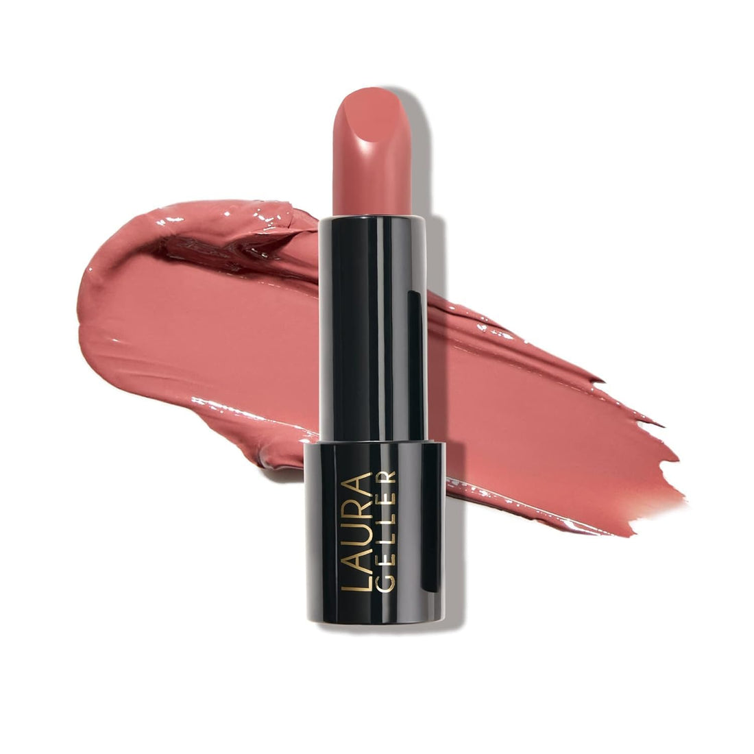 LAURA GELLER NEW YORK Modern Classic Lipstick (Novel Neutral) - Long Lasting Lipstick for Ultra-Rich Colour and a Luxurious, Lightweight Feel - Anti-Feathering Cream Finish Halalzen