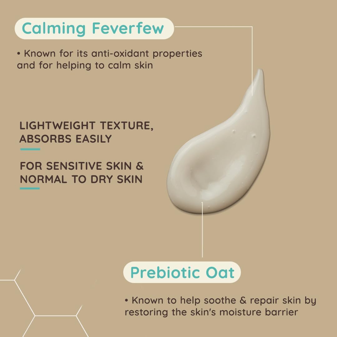 AVEENO Face CALM+RESTORE Triple Oat Serum (1 x 30ml), Instantly Smoothing Face Serum with Triple Oat Complex and Calming Feverfew for Fortified Skin, 24h Moisturisation, Face Care for Sensitive Skin Halalzen